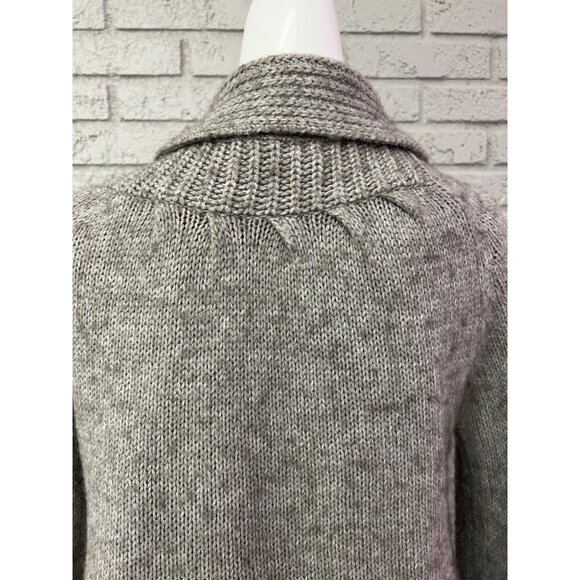 Springfield Women Gray Alpaca / Wool Blend Long Sleeve Sweater Size L - Picture 9 of 12